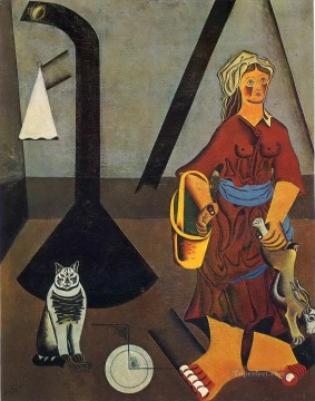  Wife Painting - The Farmer s Wife Dadaism